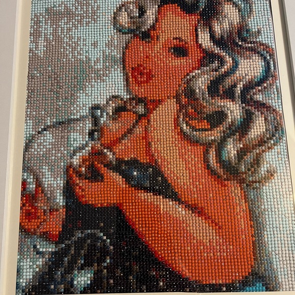 Completed Diamond Art 12*16”(30*40cm)